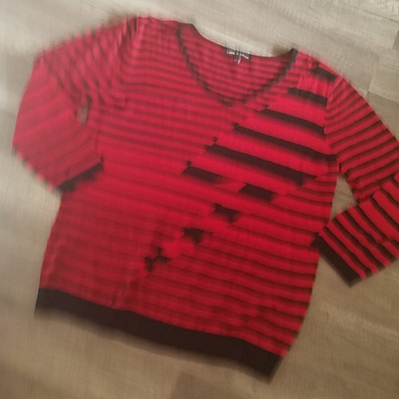 Cable & Gauge Sweater striped L - Picture 2 of 6